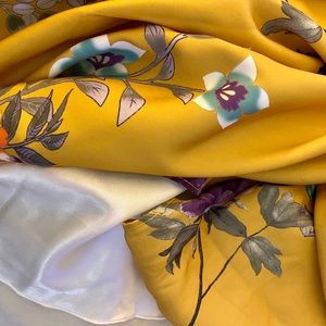 ModCloth Floral Skirt